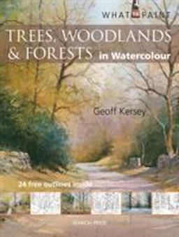 Trees, Woodlands and Forests in Watercolour  9781844487615 Front Cover