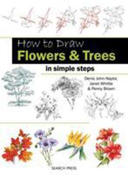 How to Draw Flowers and Trees in Simple St  9781844488766 Front Cover