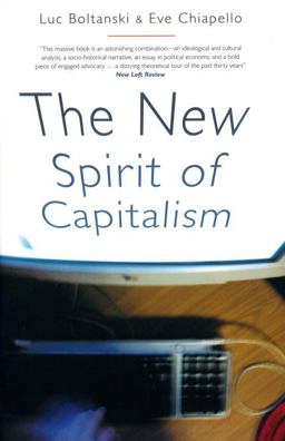 New Spirit of Capitalism  9781844671656 Front Cover