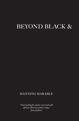 Beyond Black and White Transforming African-American Politics 2nd 9781844673834 Front Cover