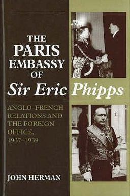 Paris Embassy of Sir Eric Phipps (HB @ PB Price)