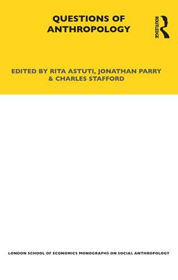 Questions of Anthropology  9781845207489 Front Cover