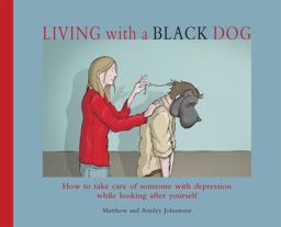 Living With a Black Dog:  9781845297435 Front Cover