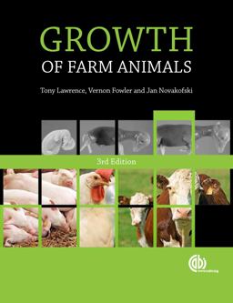Growth of Farm Animals 3rd 9781845935580 Front Cover