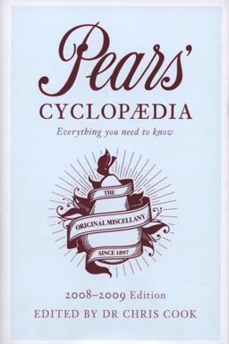 Pears' Cyclopaedia 2008-2009