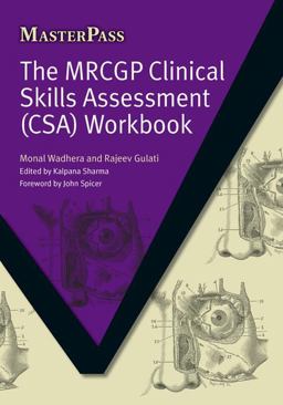 MRCGP Clinical Skills Assessment (CSA) Workbook  9781846192692 Front Cover