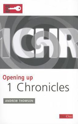 Opening up 1 Chronicles