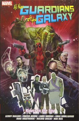 All-New Guardians of the Galaxy Riders in the Sky 2017 9781846538650 Front Cover