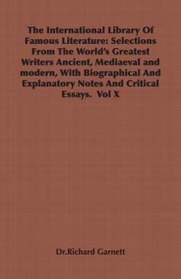 International Library of Famous Literatu