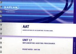 Aat Pocket Unit 17 Implemen Audit Proced
