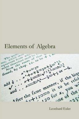 Elements of Algebra