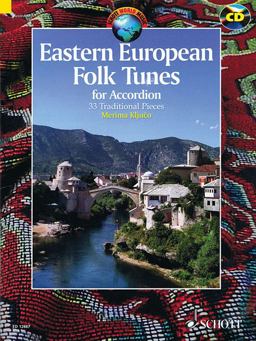 Eastern European Folk Tunes for Accordion 33 Traditional Pieces  9781847611390 Front Cover
