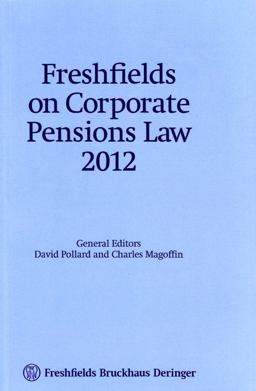 Freshfields on Corporate Pensions Law 2012
