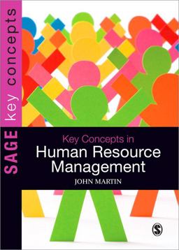 Key Concepts in Human Resource Management  9781847873316 Front Cover