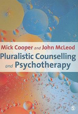Pluralistic Counselling and Psychotherapy  9781847873453 Front Cover