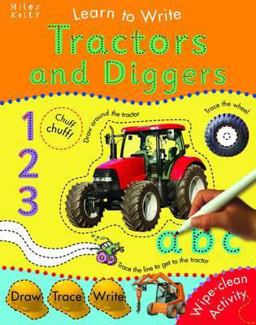 Learn to Write with Tractors and Diggers