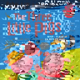 Pop-Up Fairytales: the Three Little PigsThe Three Little Pigs Pop-up  9781848699090 Front Cover