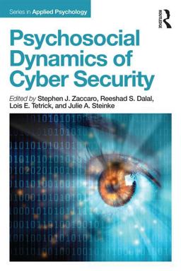 Psychosocial Dynamics of Cyber Security  9781848725669 Front Cover