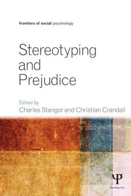 Stereotyping and Prejudice  9781848726444 Front Cover