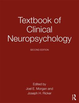 Textbook of Clinical Neuropsychology Second Edition 2nd 9781848726956 Front Cover