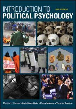 Introduction to Political Psychology 2nd 9781848728820 Front Cover
