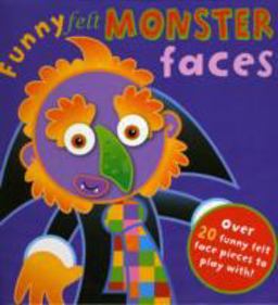 Funny Felt Monster Faces