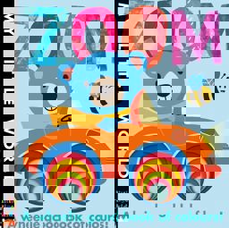 Zoom A Wheelie Good Book of Colours!  9781848957589 Front Cover