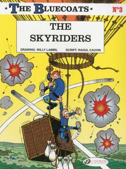 The Bluecoats The Skyriders  9781849180146 Front Cover