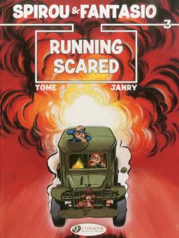 Spirou and Fantasio Running Scared  9781849181167 Front Cover