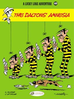 Lucky Luke Adventure The Daltons' Amnesia  9781849182195 Front Cover