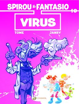 Spirou and Fantasio Virus  9781849182973 Front Cover