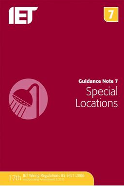 Guidance Note 7: Special Locations 5th 9781849198813 Front Cover