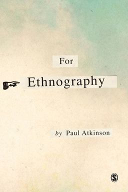 For Ethnography  9781849206082 Front Cover