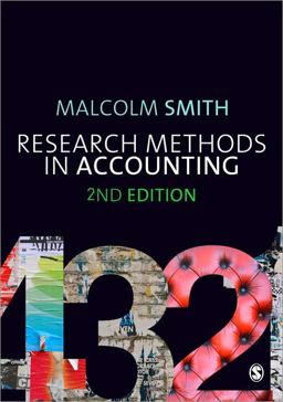 Research Methods in Accounting Research Methods in Accounting