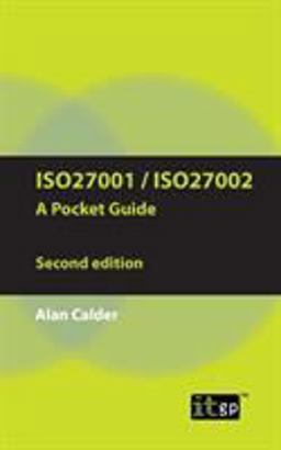 ISO27001/ISO27002 a Pocket Guide 2013 2nd 9781849285223 Front Cover