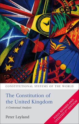 Constitution of the United Kingdom A Contextual Analysis 2nd 9781849461603 Front Cover