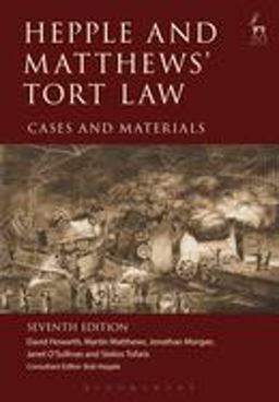 Hepple and Matthews' Tort Law