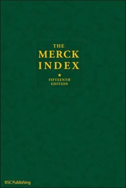 Merck Index An Encyclopedia of Chemicals, Drugs, and Biologicals 15th 9781849736701 Front Cover