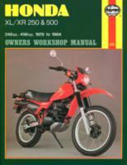 Honda XL/XR 250 and 500 Owners Workshop Manual
