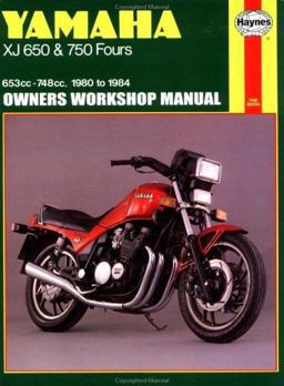 Yamaha XJ 650 and XJ 750 Fours Owners Workshop Manual, No. M738 '80-'84  9781850103530 Front Cover