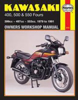 Kawasaki 400, 500, and 550 Fours Owners' Workshop Manual, No. M910