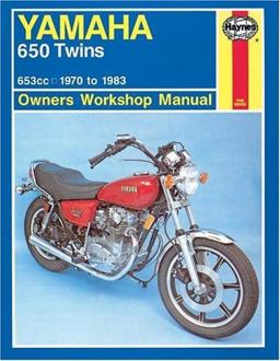 Yamaha 650 Twins Owners Workshop Manual 1970-1983 3rd 9781850109211 Front Cover