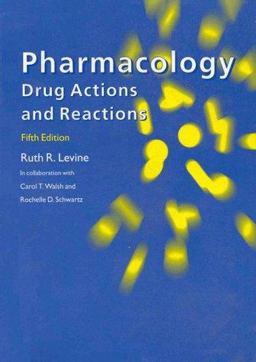 Pharmacology Drug Actions and Reactions 5th 9781850707806 Front Cover