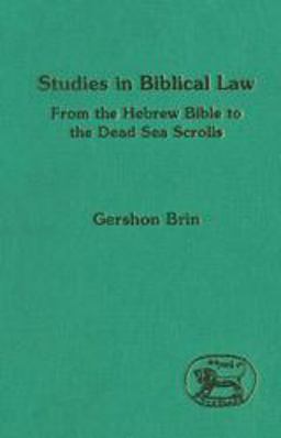 Studies in Biblical Law