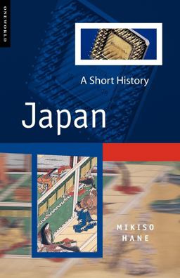 Japan A Short History  9781851682393 Front Cover