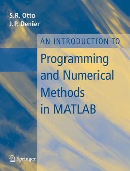 Introduction to Programming and Numerical Methods in MATLAB  9781852339197 Front Cover