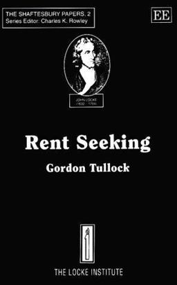 Rent Seeking  9781852788704 Front Cover
