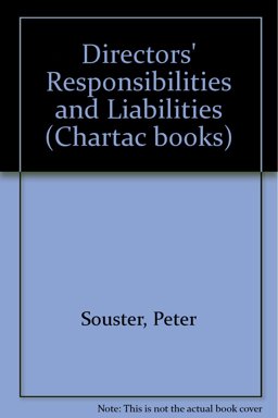Directors' Responsibilities and Liabilities
