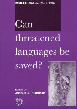 Can Threatened Languages Be Saved? 2nd 9781853594922 Front Cover