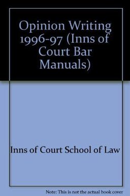 Opinion Writing 2004-2005